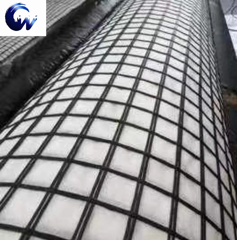 Los materiales de construcción compuesto de tejido de poliéster de geomalla con Geotextile vender dinámico global