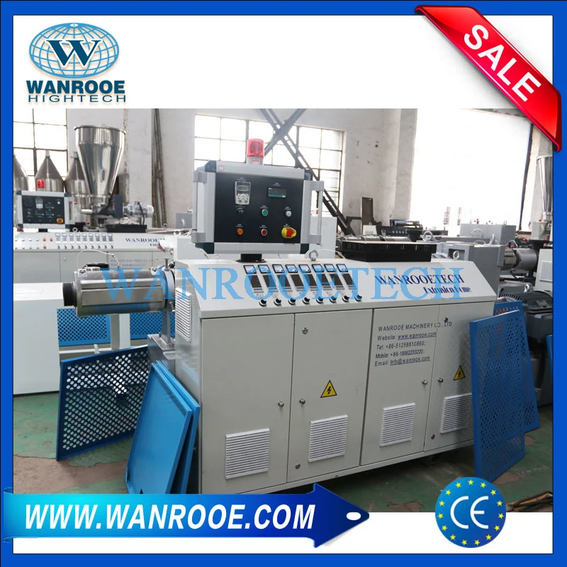 Twin Screw UPVC/PVC/WPC Plastic Sheet Board Profile Pipe Extruder