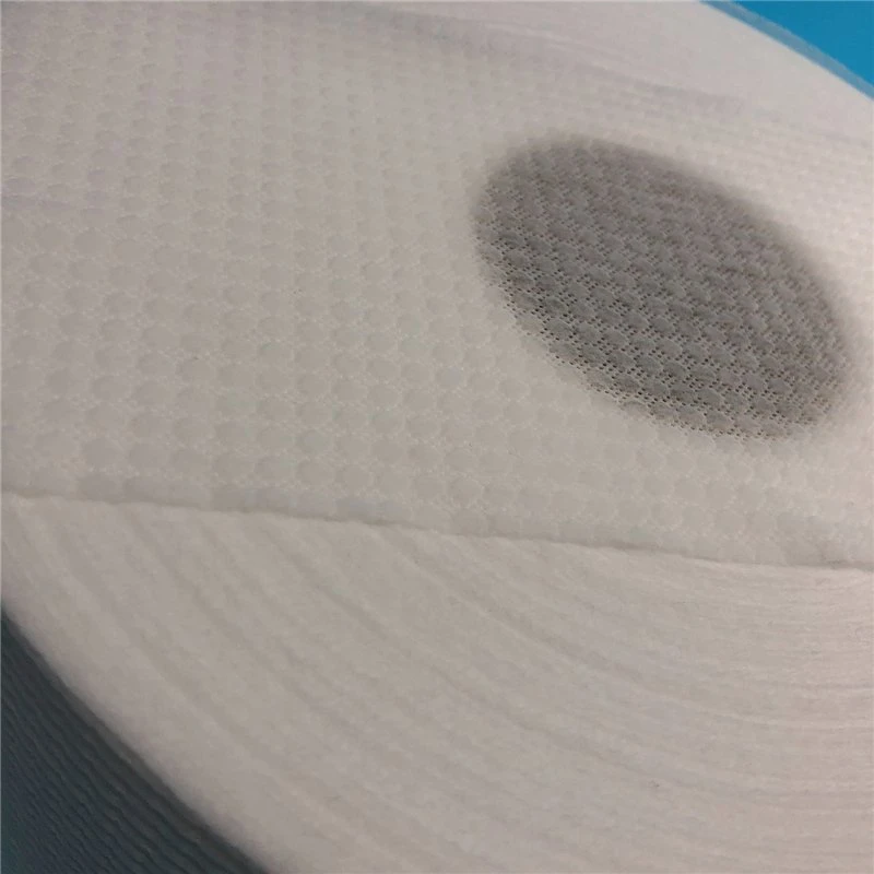 Soft Es Hydrophilic Hot Air Non Woven 24G Hot Air Through Nonwoven Fabric for Diaper and Sanitary Napkin Making