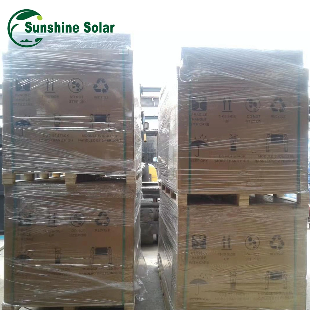 Barato preço Painéis Solares China Factory Sunshine 400W 450W 460W 500W Painel Solar para o sistema