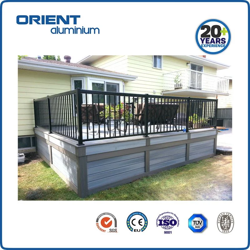 Aluminium Balustrade/Handrail Design for Balcony/Deck