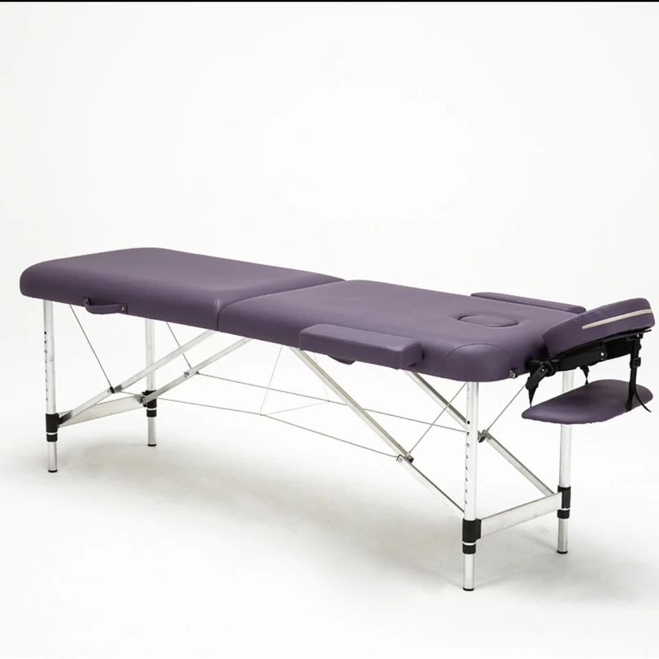 Hochey Medical Folding Portable Massage Tables & Beds Black SPA Height Adjustable Detachable Massage Table