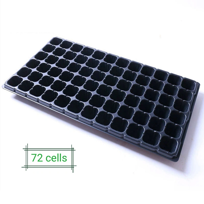 Agriculture Hydroponic 72 105 200 Cells Plastic Vegetable Seedling Tray