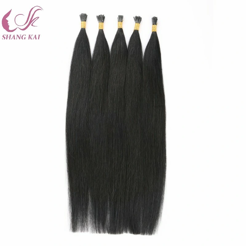 Hot Products No Shedding No Tangle Unprocessed I Tip Human Hair Extension