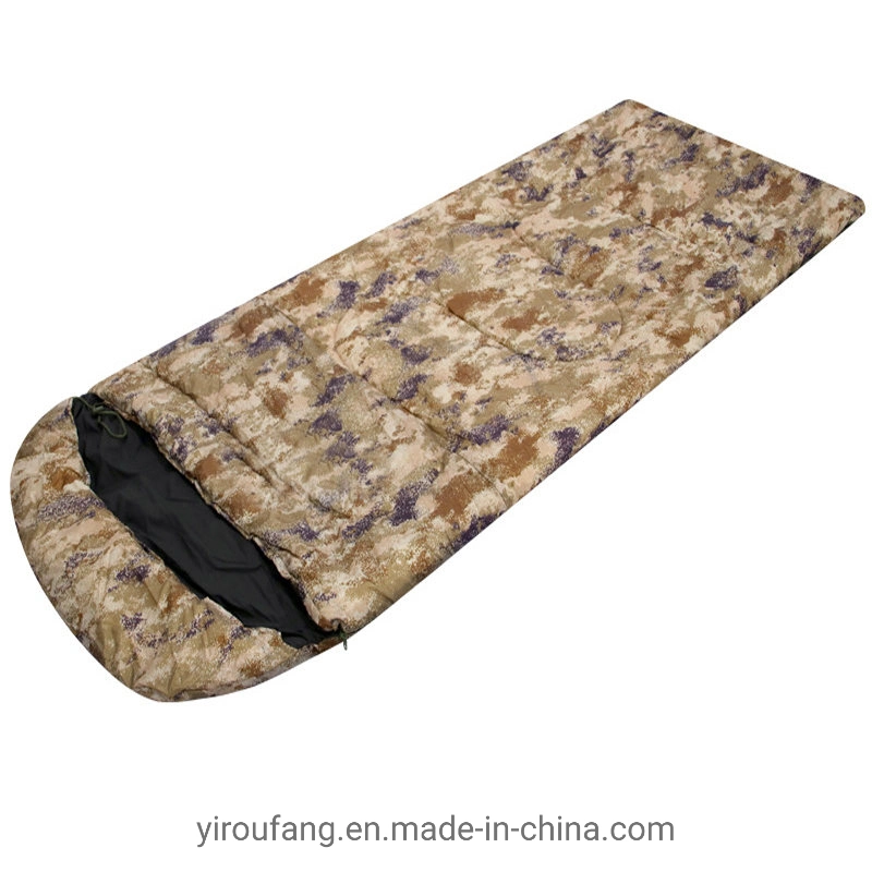 National Reserve All Season Skin-Friendly Rectangle Shape Warm Sleeping Camouflage Warm Bags Sleeping Bags Big for Army Style