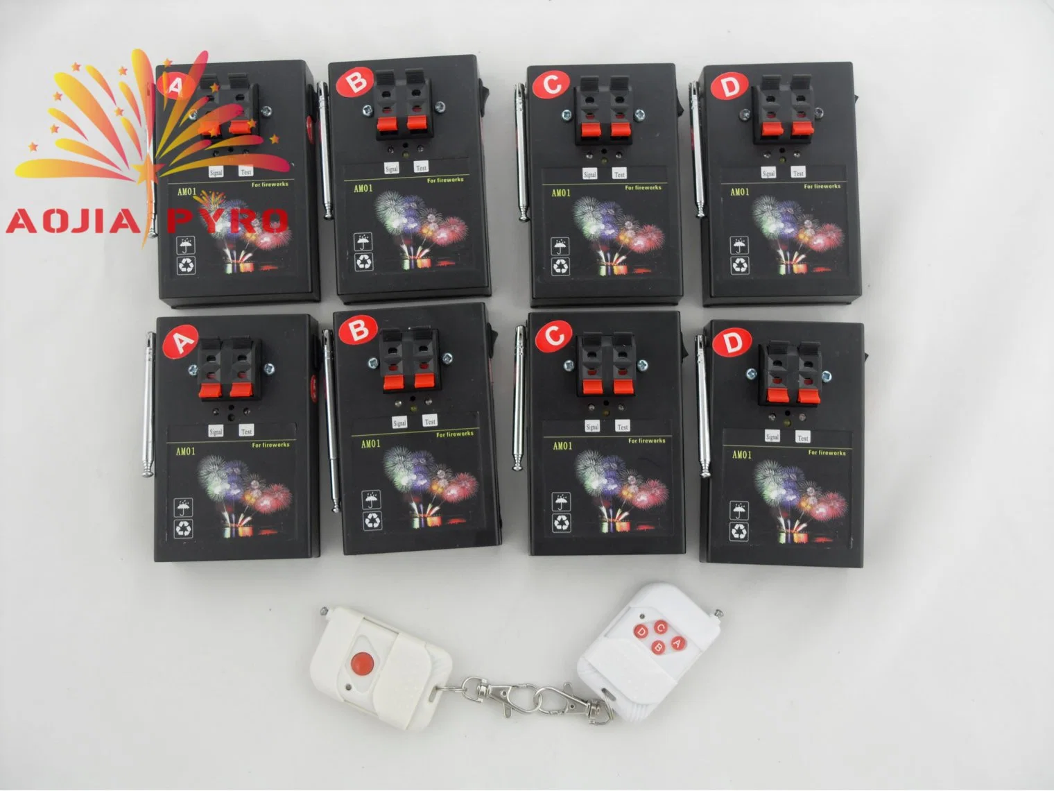 Am01r-8 8cues Wholesale/Supplier Pyrotechnics Wireless Controller Remote Control Fireworks Firing System