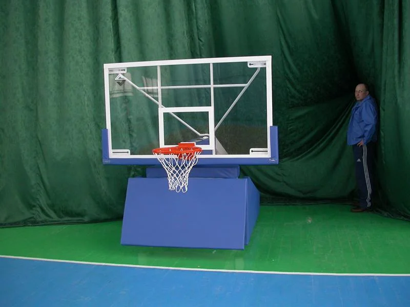 Portable Basketball Equipment Set, Spring Assisted Basketball Stand Hoops for Competition