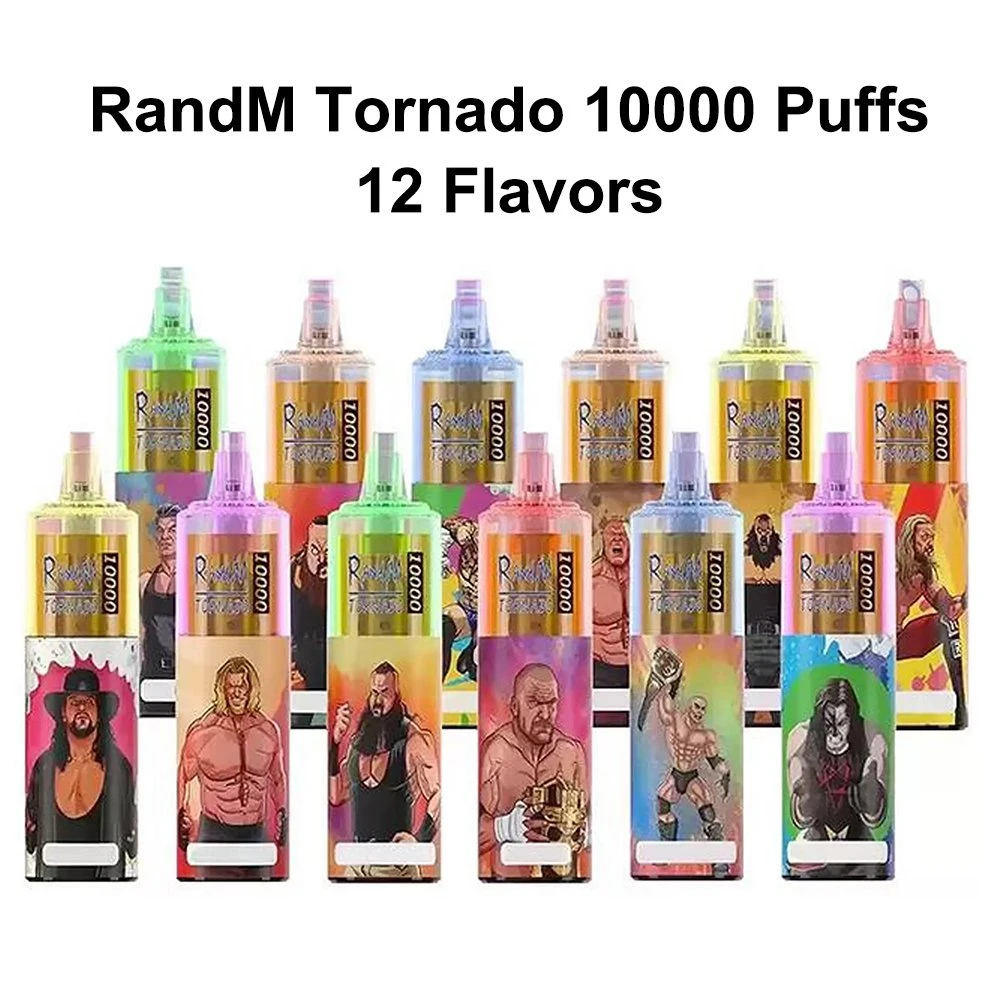 Ecig desechables Randm Tornado 10K bocanadas Vape recargable Pen