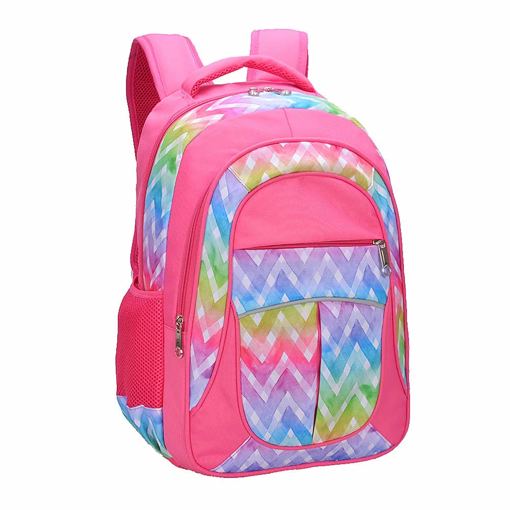 Mochila escolar estampada Hot Saller Fashion Galaxy Bolsa de estudantes adorável Para a fábrica OEM ODM de Girl Boy