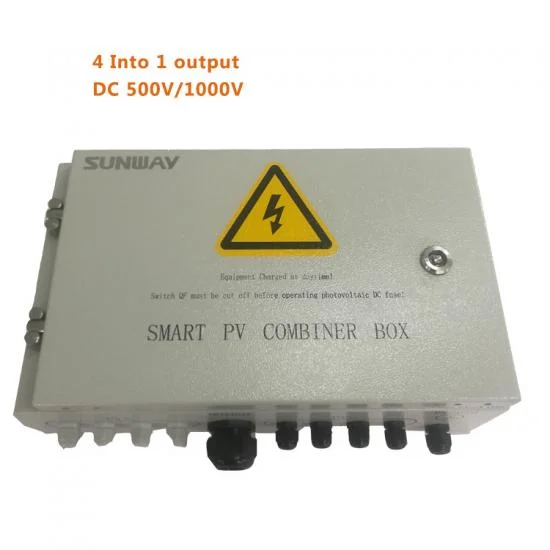 Solar PV Combiner Box H10t for Solar System 6strings 6/1