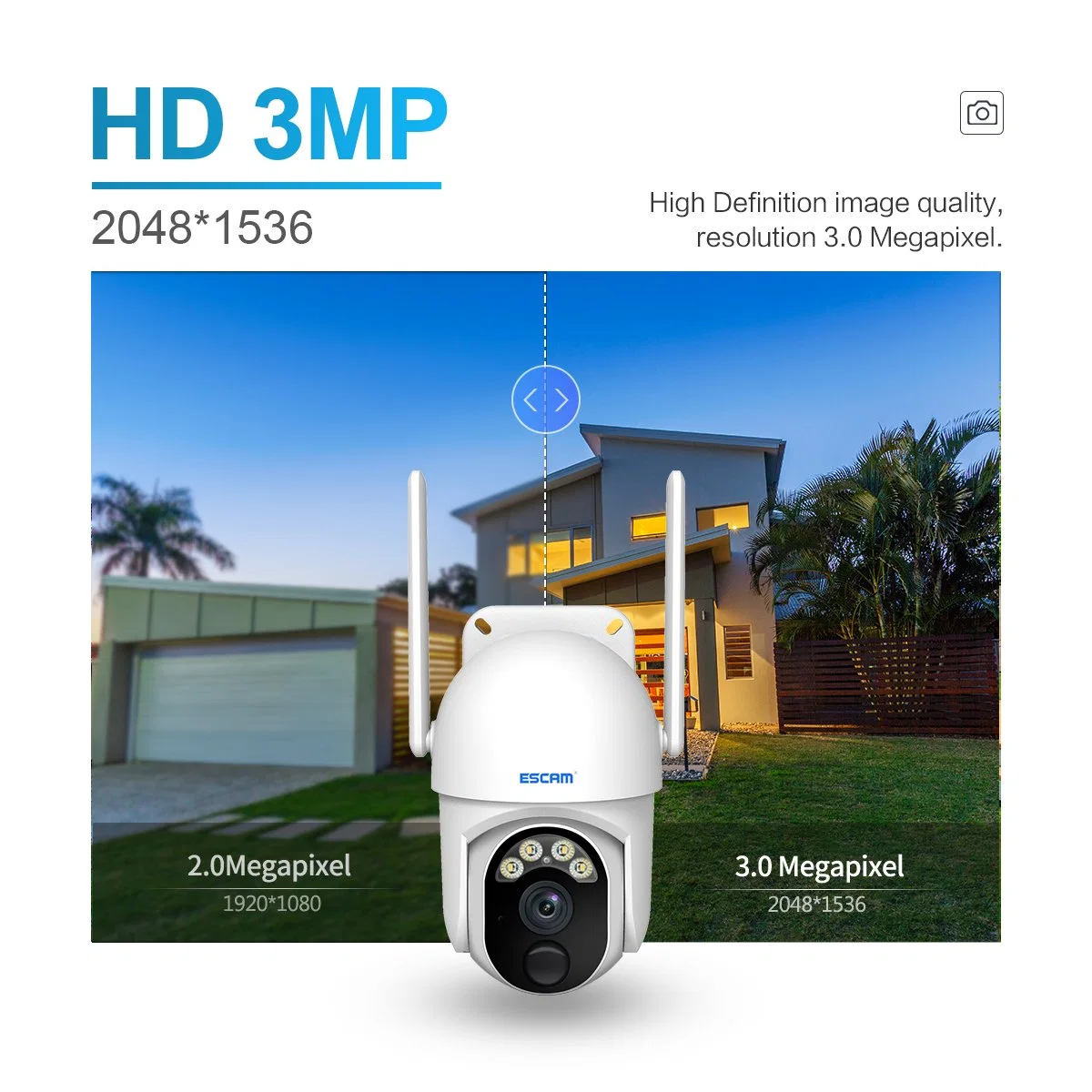 Qf103 3MP Tuya 4G/Wireless WiFi Outdoor Full Color Waterproof Solar PTZ Dome CCTV Security Surveillance IP PIR Audio Battery Camera