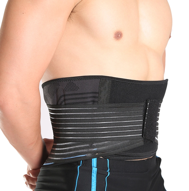 Neoprene Double Pull Lumbar Lower Back Support Brace Exercise Waist Belt