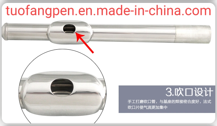 C-Foot off-Set G Closed Hole 16 Hole High quality/High cost performance  Metal Long Flute