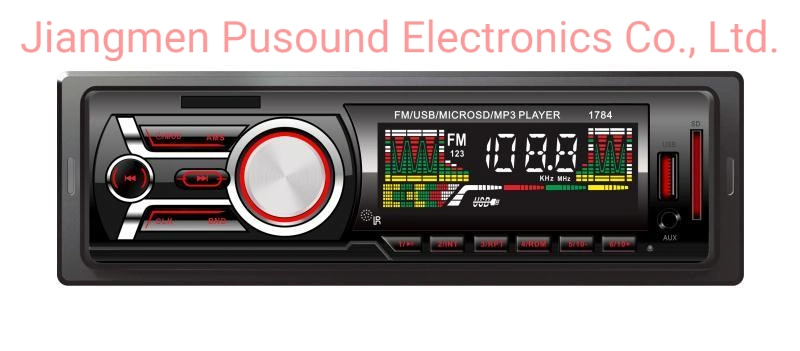 Sound Radio MP3 LED Display Car FM Player with Bluetooth