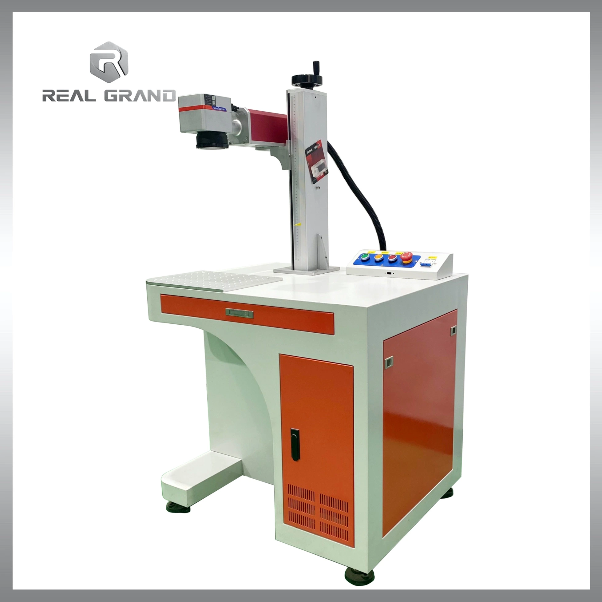 High quality/High cost performance  20W Laser Fiber Marking Machine Logo Maker Machine for Metal Nameplate