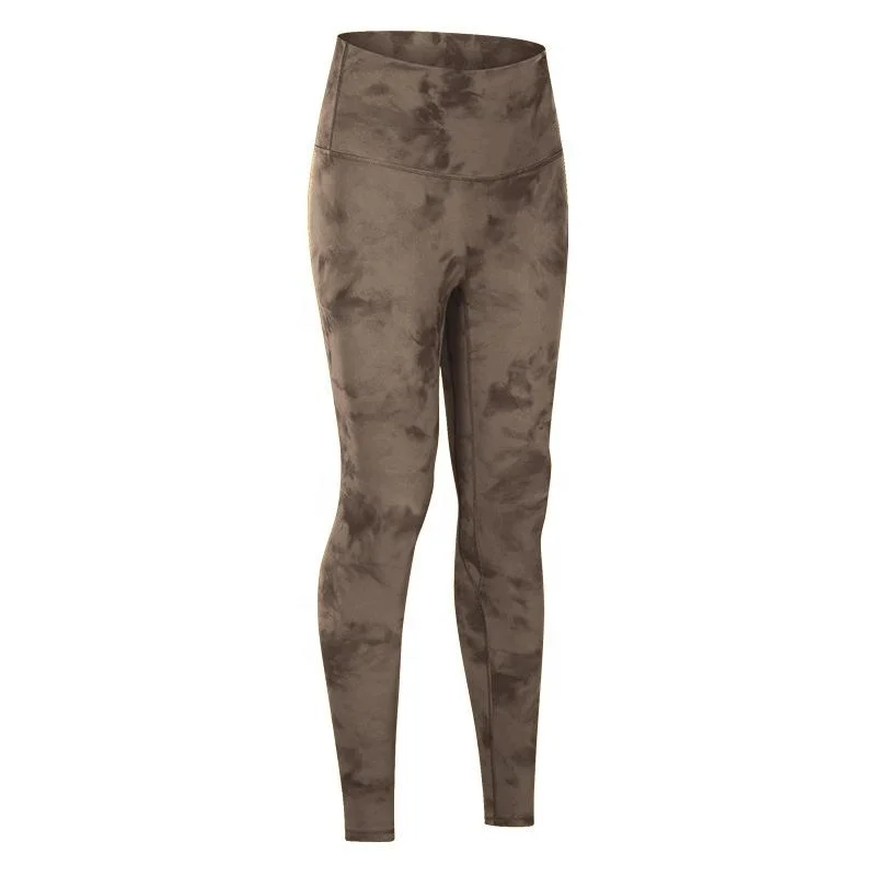 2023 course à pied Gym Fitness Pantalon de yoga taille haute plus doux Sport Leggings à imprimé camouflage Leggings de yoga