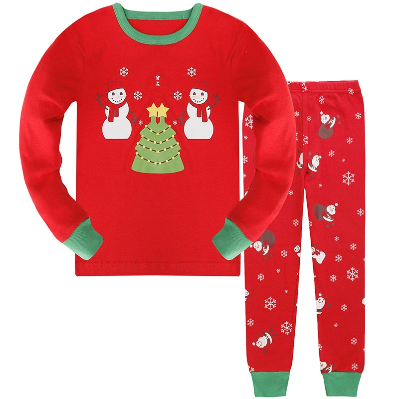 Kinder Pyjama Set Kinder Baby Mädchen Jungen Casual Kleidung Kostüm Langarm Kinder Schlafbekleidung Pyjama-Sets Kinder Kleidung für Weihnachten Festival