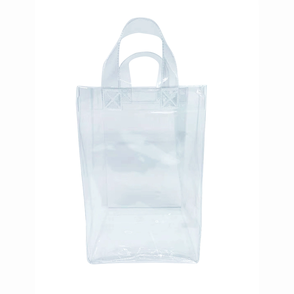 Custom Clear PVC Waterproof Beer Wine Gift Bag