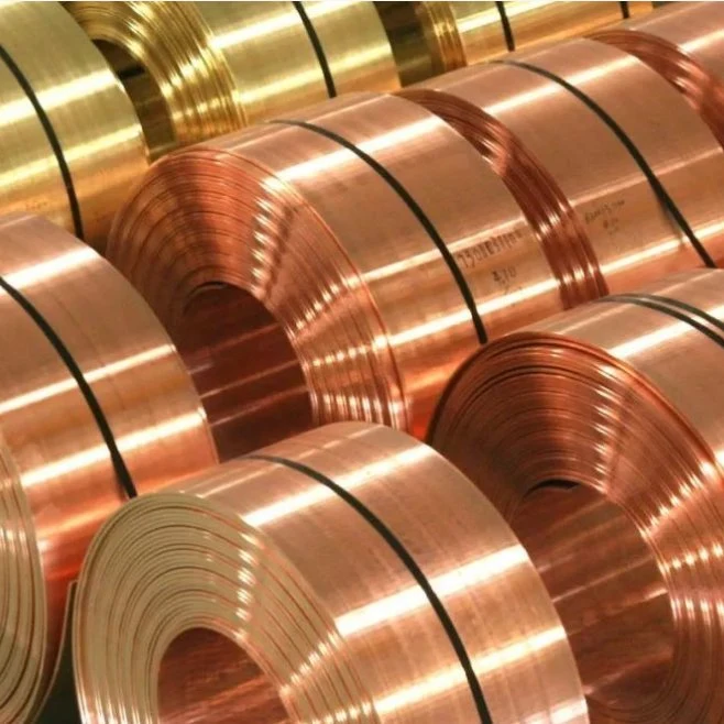 Thickness 0.1mm~3mm Copper Coil C1100 T2 Tp2 Copper Strip