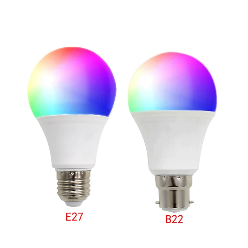 Amazon Echo Handy APP Voice Remote Control Tuya Smart LED-Lampe WiFi E27 E26 RGB Dimming