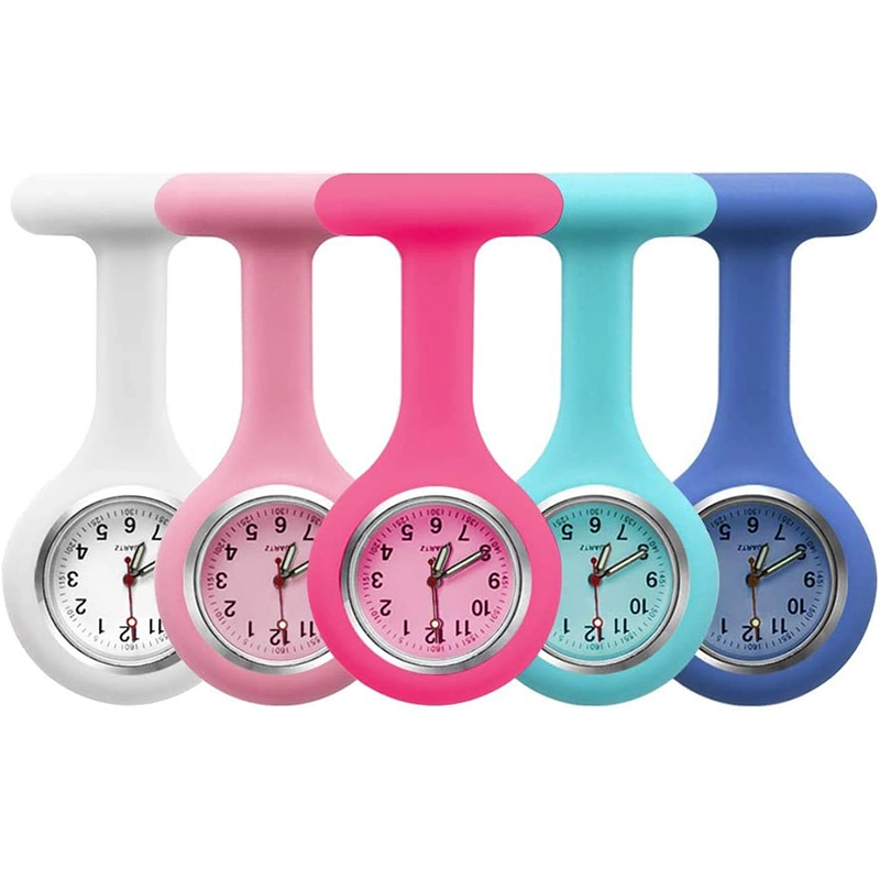 Low Cost for Wholesale/Supplier Doctor Nurse Watch Chest Pocket Silicone Breast Watch