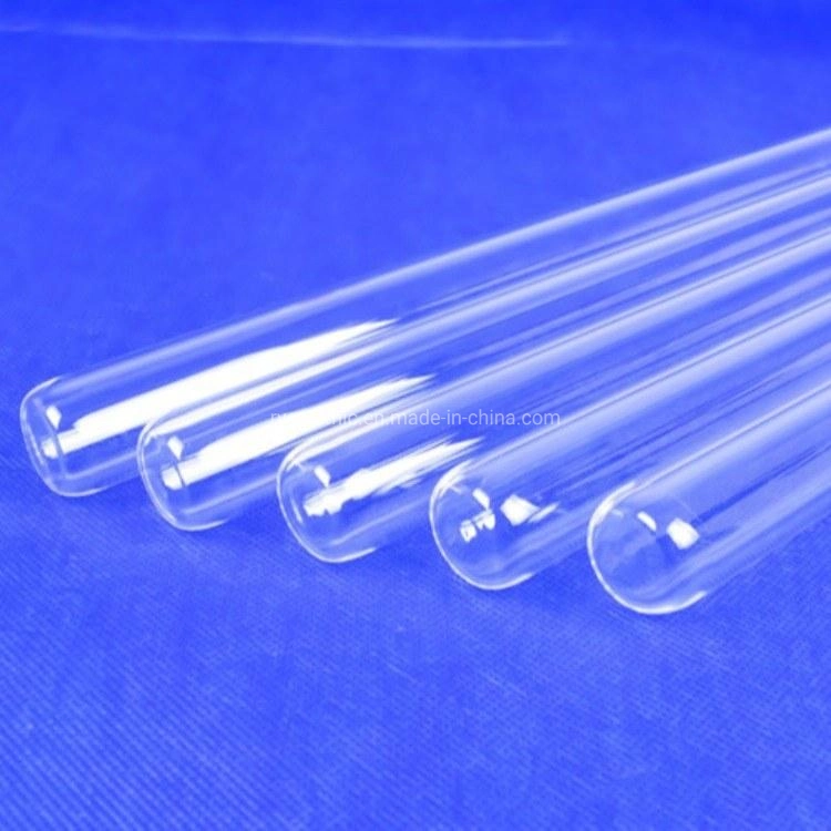 China Supplies Quartz Glass Cylinder Fused Silica Transparent Quartz Tubes