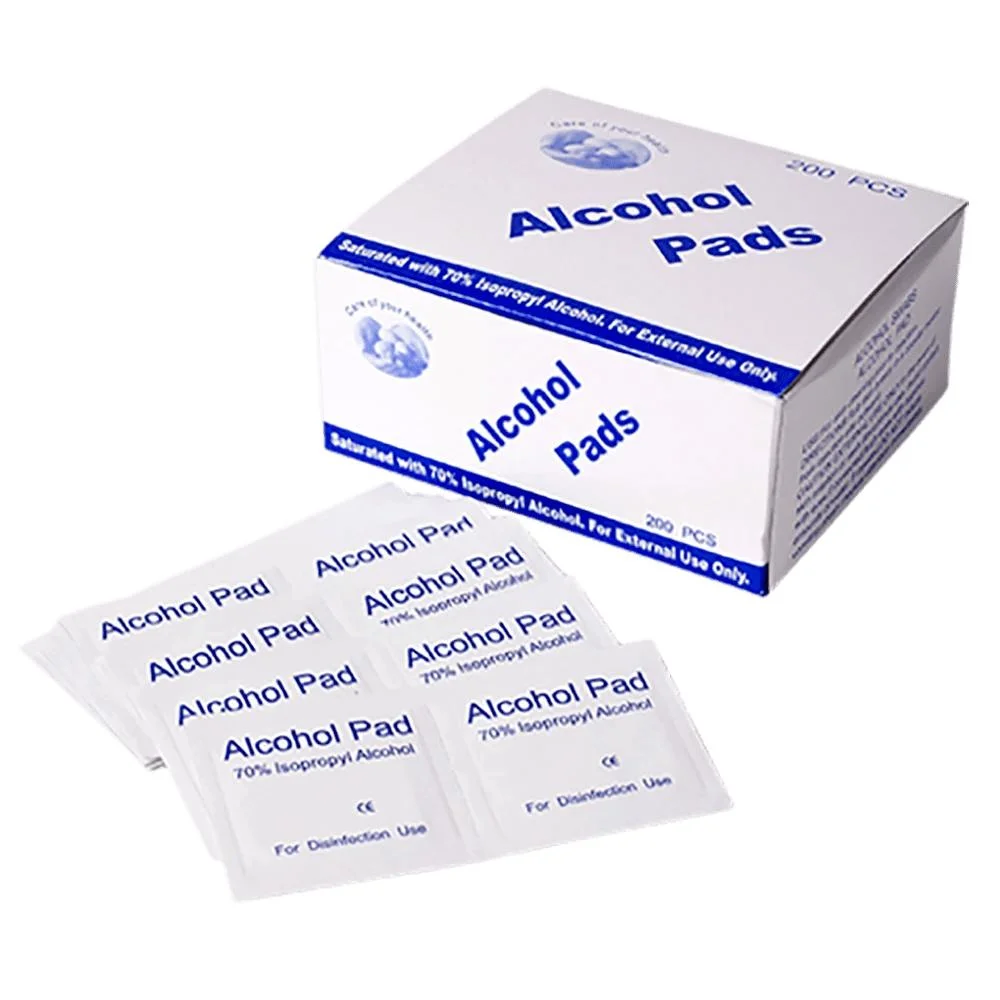 Portable Disposable Non-Woven Alcohol Swab Alcohol Pad