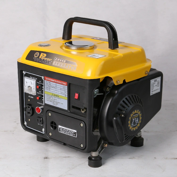 0.5KVA 500W 650W 0,65 kVA portátil pequeña Mini generador de gasolina