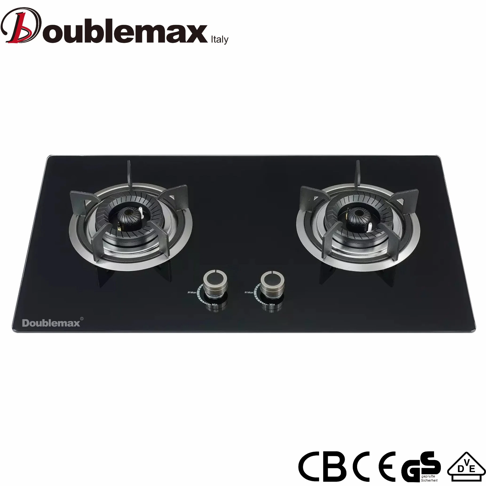 Commercial LPG Natural Gas Stove 2 Burners for Hotel Kitchen or Restaurant