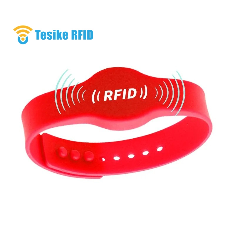 Bracelet RFID MIFARE bon marché en vrac puce classique bracelet en silicone