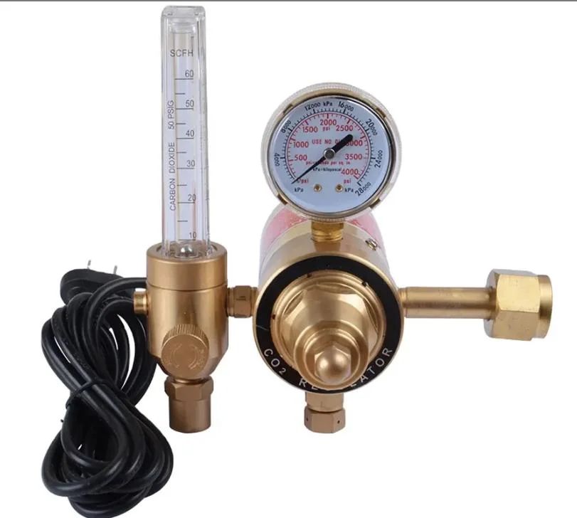 Importor CO2 Gas Regulator with Heater Cutting Welding