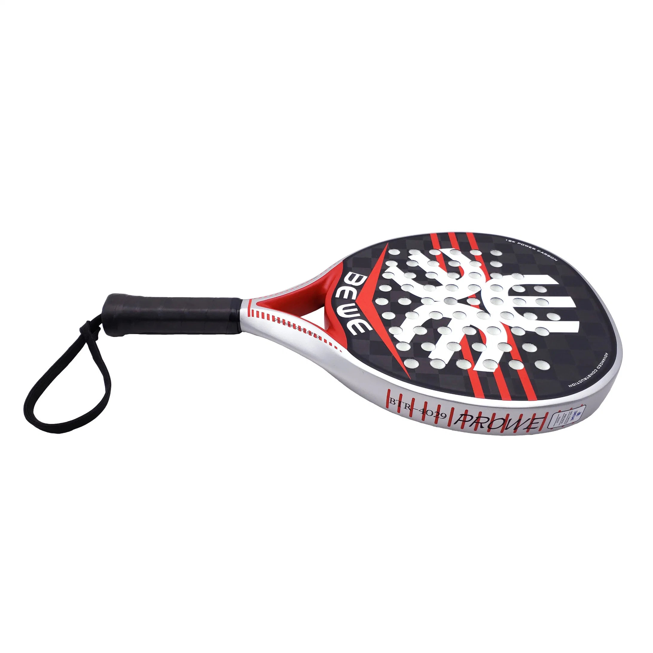 2019 High quality/High cost performance Customized Popular 18K Full Carbon Padel Racket