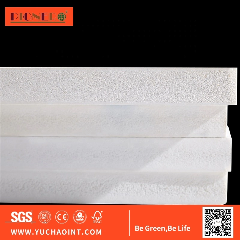 Weiße wasserdichte PVC-Schaumstoffplatte