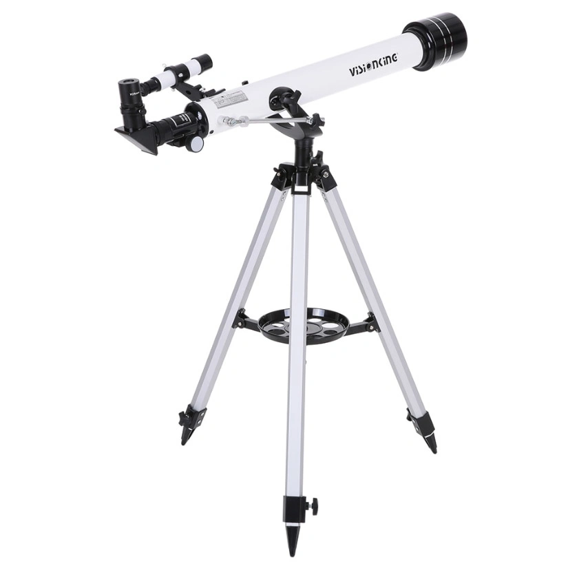 70060mm Refractor telescopio astronómico Monocular buscador de Espacio de observación del cielo