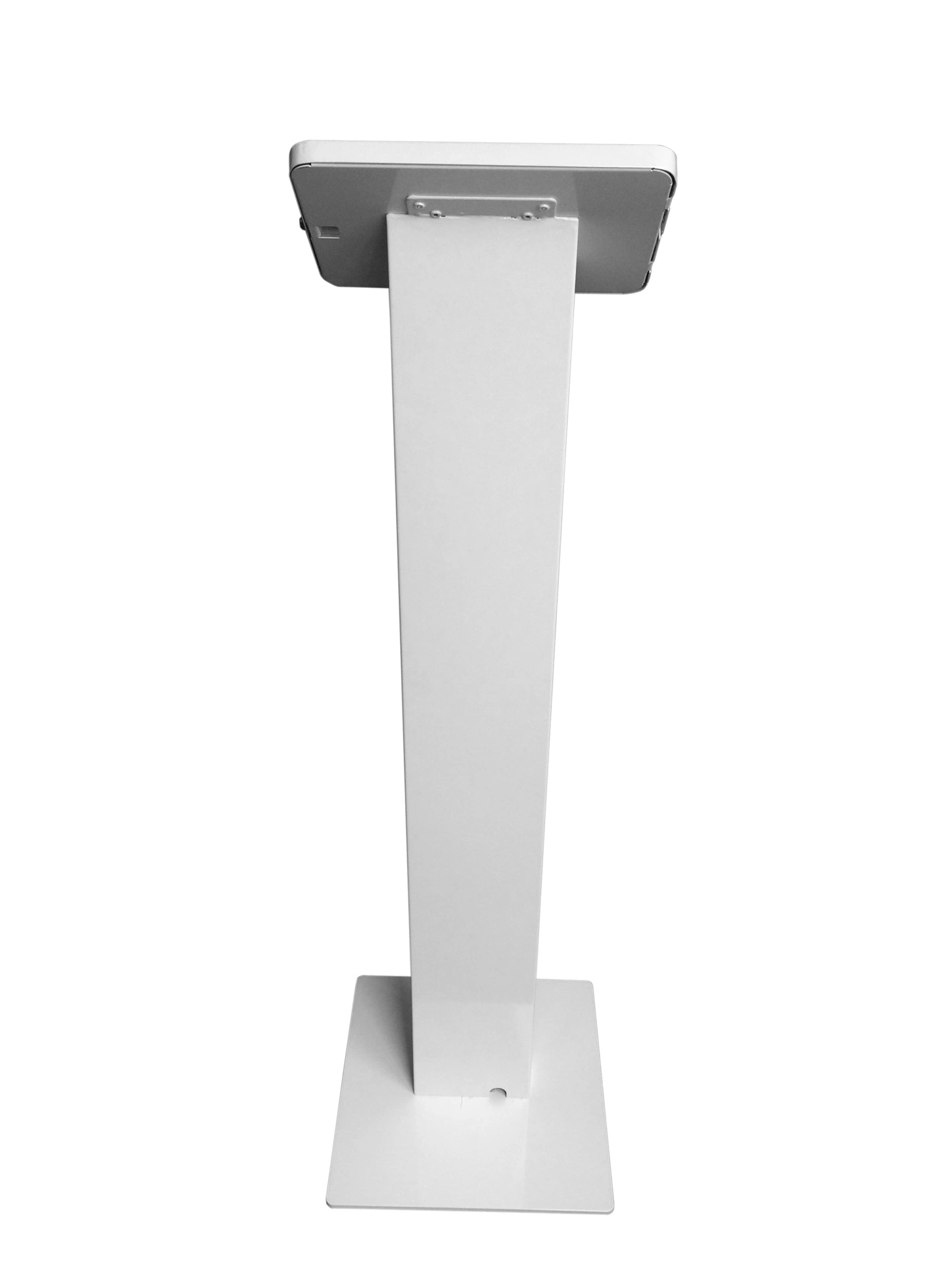 Freestanding iPad Kiosk Stand Enclosure with Lockable Mechanism Design