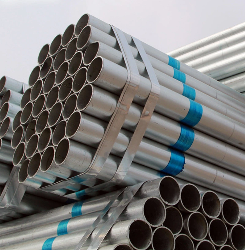 BS1387 ERW Hot Dipped Galvanized Steel Pipes with Coupling/HDP Pipe/Gal Pipe