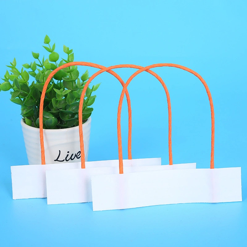 Twisted Paper Rope Handle Kraft Paper Shopping Bag Handle for Sale