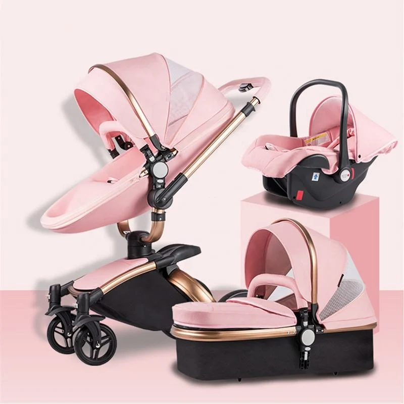 Fashion Design Travel 3 in 1 Baby 360 Degree Rotation Function Stroller