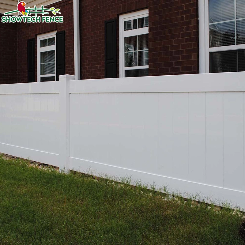 High Security Cheap White Used PVC Vinyl Privacy Fence/Garden Panels Fence