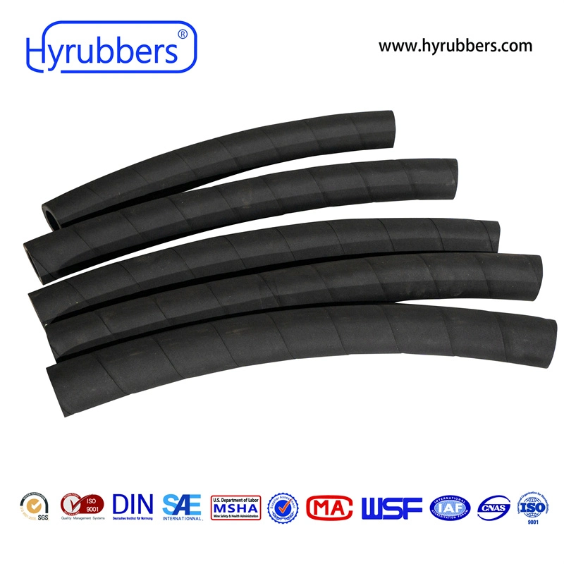 Flexible Braided Fabric Rubber Oil Resistant Air Water Hose Wp 20bar