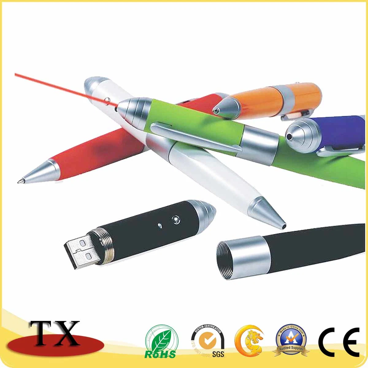 Fancy Metal and Plastic USB for USB Pen and Pen Drive