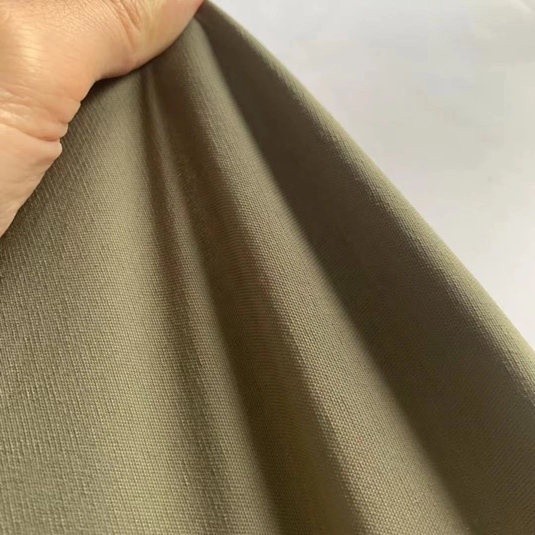 Preço por atacado peso médio mão de obra requintada nylon Metal Exterior Jacke Vestuário de nylon reciclado em tecido