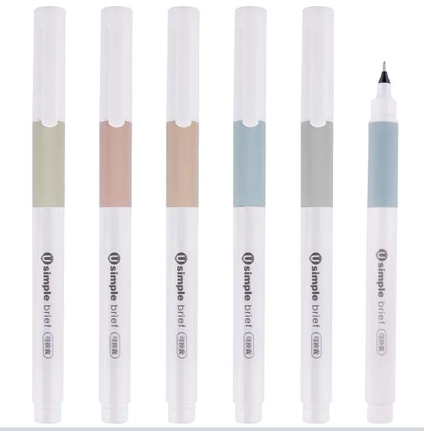 Stationery Wholesale Snowhite Precise Stick Replaceable Cartridge Rolling Ball Pens, Comfy Grip, Fine Point, Pigment Ink