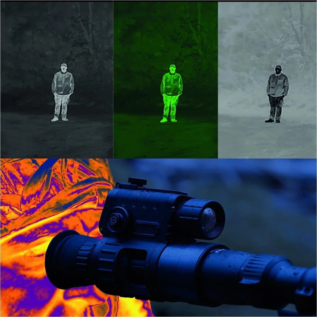 Night Vision Thermal Imaging Camera Thermal Monocular Snifle Scope Goggles Riflescope for Hunting