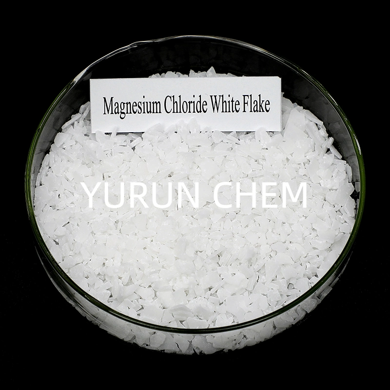 White Flake Industry Grade for Magnesium Chloride (Mg: 46%min)