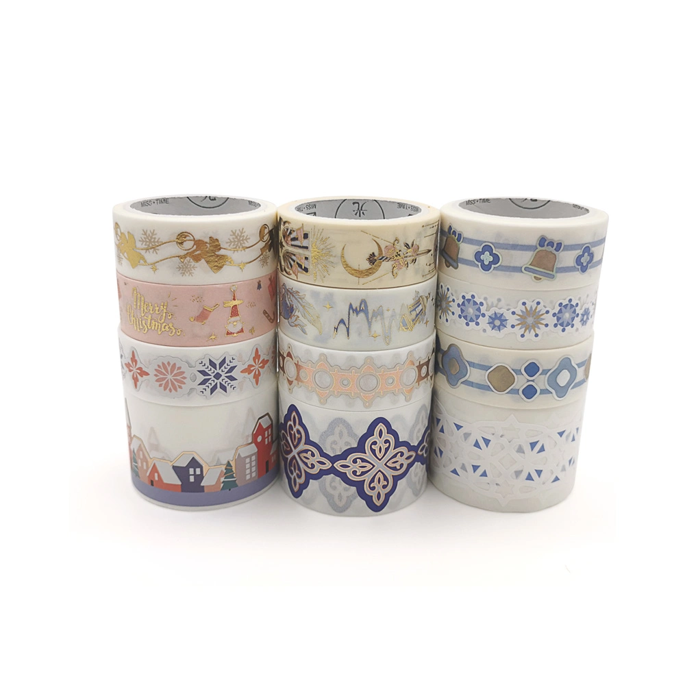 Hot Selling Writing Custom Printed Washi Paper Tape Set