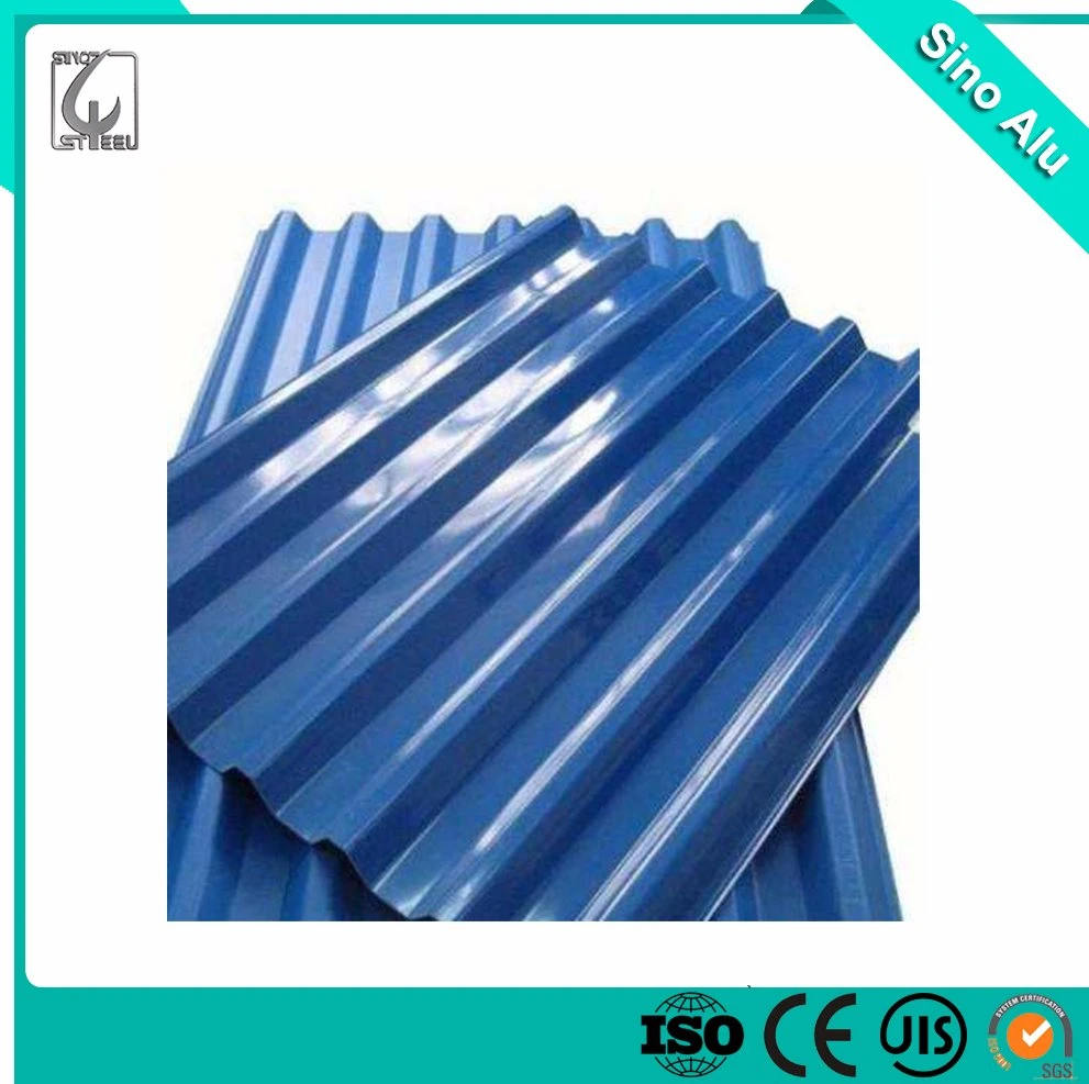 Color Coated Aluminum Corrugated Alloy Sheet for Building Material