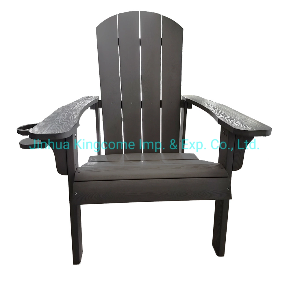 Extérieur Polystyrène / plastique matériau bois Design moderne chaise Adirondack avec nouveau Conception