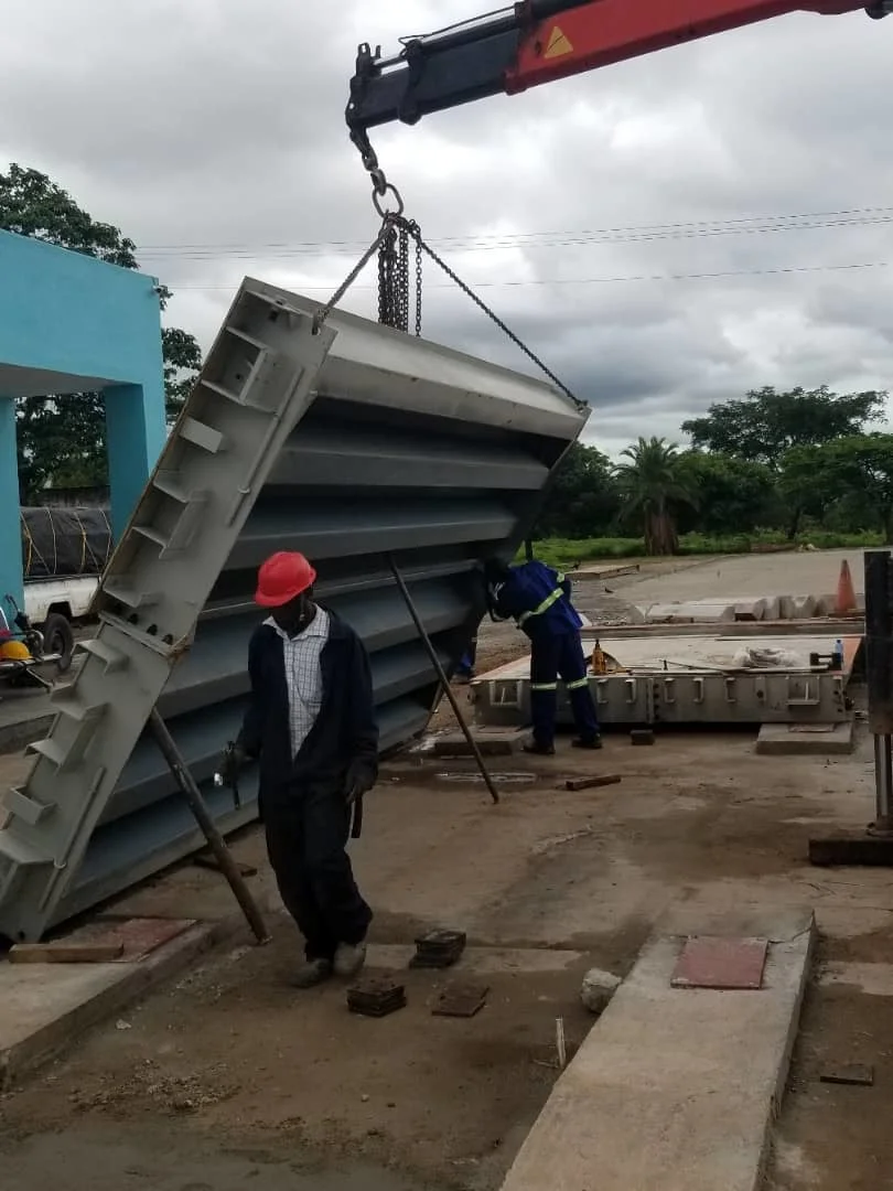 100ton camión de 18m, el equilibrio de peso de equipos de medición