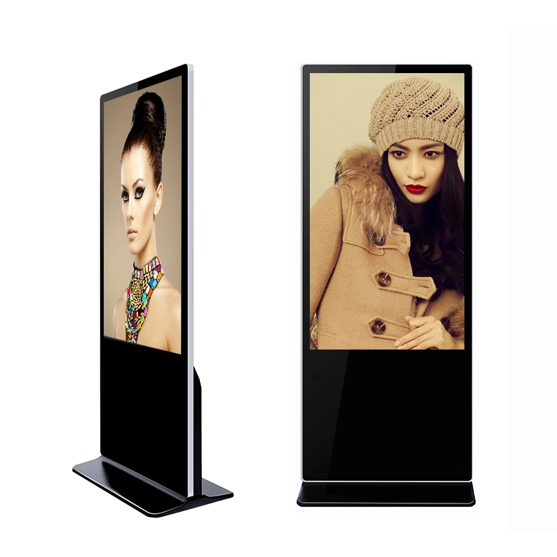 Free Standing Vertical Screen Board Indoor Digital Advertising Signage